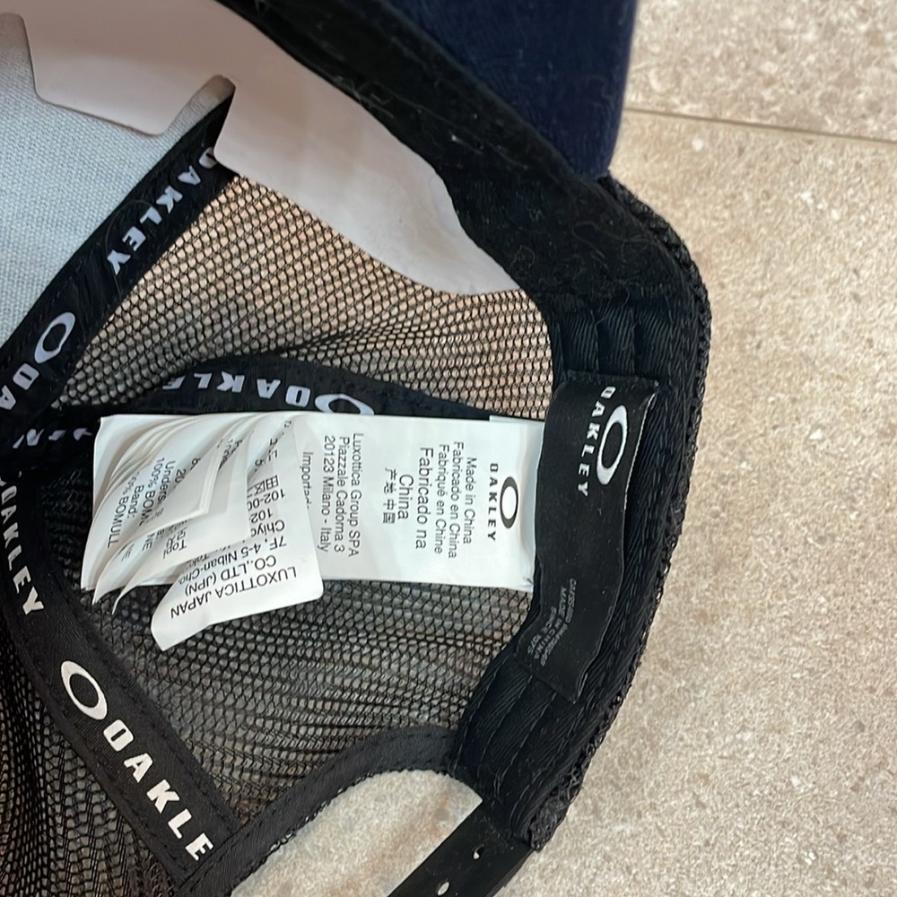 Oakley Chalten Cap Fathom Cool Grey NEW - Picture 5 of 6